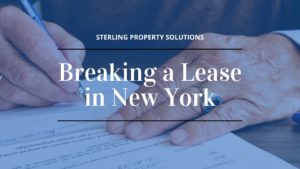 breaking lease in new york